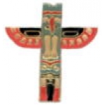 INDIAN TOTEM POLE PIN